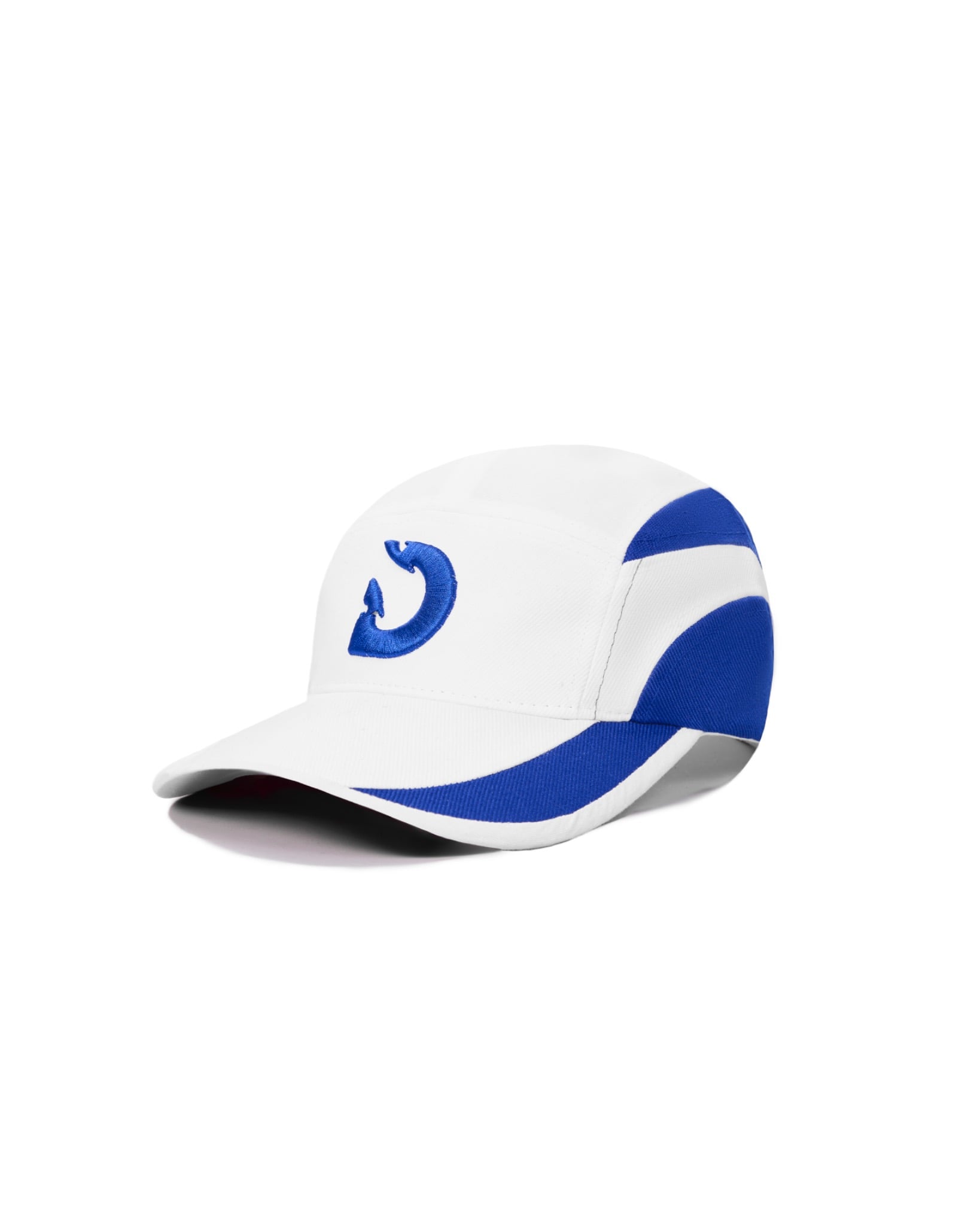 CAPTXA - CAPTXA-1 Degrey White and Blue Brim Embroidered Logo Fashion Baseball Cap – CAPTXA - Image 1