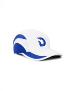 Degrey White and Blue Brim Embroidered Logo Fashion Baseball Cap – CAPTXA - Image 4