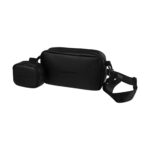 Degrey faux leather crossbody bag, fashionable design for men and women - CROSS