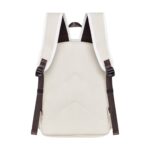 Degrey Double Leather Basic Backpack in Cream - LBBDK - Image 6