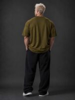 Degrey Green TC Oversize Embroidered New Logo T-shirt – OVSTCGREEN - Image 8