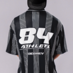 Degrey Athlete Black Striped Polo Shirt – POLODEN