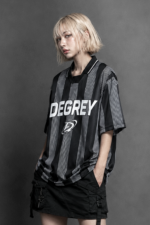 Degrey Athlete Black Striped Polo Shirt – POLODEN - Image 3
