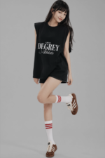 Degrey Tank Top DECADE in BLACK - TANKDECADE - Image 3