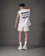 Degrey Korea Japan White Cotton Tank Top – TANKJPKTRANG - Image 3