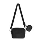 Degrey faux leather crossbody bag, square shape, fashionable everyday design - SQUARE - Image 2