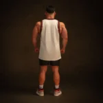 Degrey Tanktop – Men's & Women's Fashion Sports Tank Top in White – TANKT - Image 6