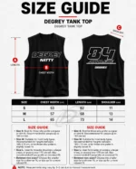 Degrey NATTY Black Cotton Tank Top - TANKNATTY - Image 10