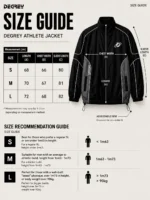 Degrey Black Sports Windbreaker Jacket with Mascot Print - JKMASCOT - Image 7
