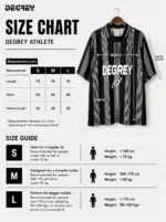 Degrey Athlete Black Striped Polo Shirt – POLODEN - Image 7